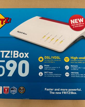 Router FritzBox 7590 nuovo sigillato