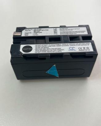 DUE batterie ricaricabili Sony CS-F750