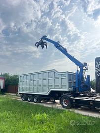 Semirimorchio Canguro De Filippi Ribaltabile poste