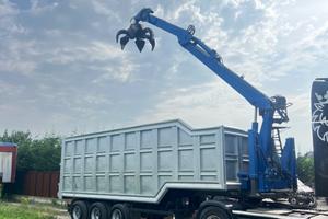 Semirimorchio Canguro De Filippi Ribaltabile poste