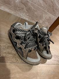 Lanvin curb taupe/Grey marroni 40