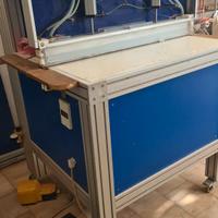 Saldatrice per tende in pvc 