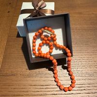 Collana in corallo mediteranneo