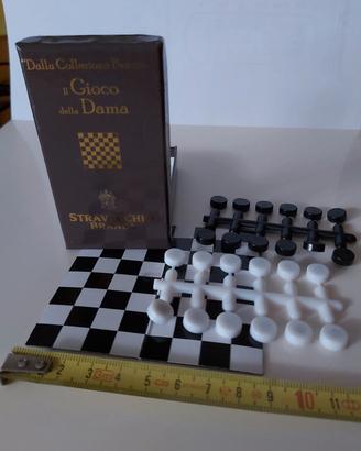 Gioco della dama e carte collezione Branca