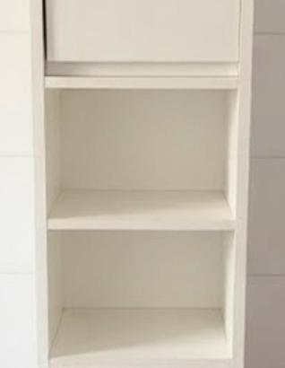 Mobile colonna salvaspazio multiuso bianco