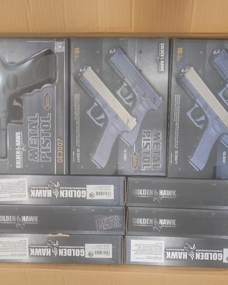 Pistola a molla g17 plastica e metallo