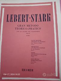 metodo lebert  stark pianoforte 