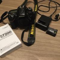 Nikon D7200 solo corpo macchina
