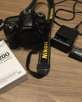 Nikon D7200 solo corpo macchina