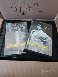 26Videocassette VHS di "il grande cinema" in ita