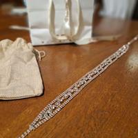 Cinturina/applique per cerimonie con brillanti