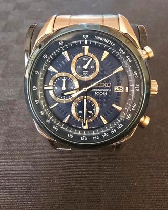 orologio seiko cronografo al quarzo SSB177P1