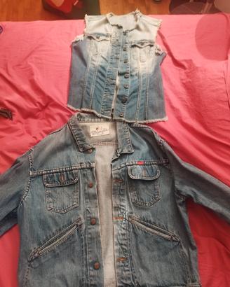 Due giacche in jeans