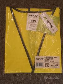 Gilet ad alta visibilità giallo taglia unica