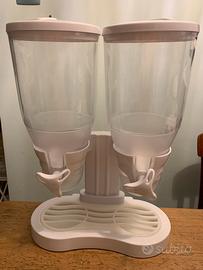 Dispencer dosa cereali bianco doppio