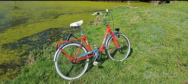 Bicicetta pieghevole Azzurra 24