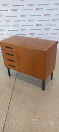 Mobiletto Anni '60 con Macchina da Cucire Singer