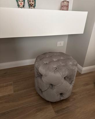 Pouf capitonne