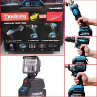 Kit 4in1 Trapano Smerigliatrice Avvitatore luce