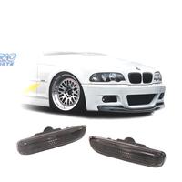 FRECCIE LATERALI BMW E46 98-01 VETRO FUME OPACO AL