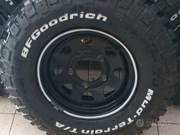 5 GOMME BF Goodrich  Mud Terrain  + CERCHI 16 x 7