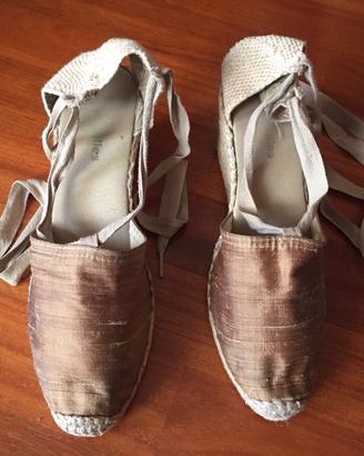 Sandali con zeppa n.40 espadrillas