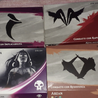 Lotto set Carte gioco Magic box vintage cards 2015