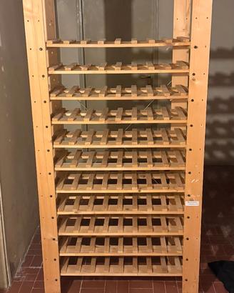 Portabottiglie vino in legno Ikea