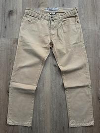Jeans Jacob Cohën Uomo J622 Beige tg32