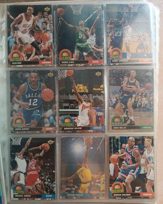 Mancolista Carte Basket NBA Upper Deck 1992 1993