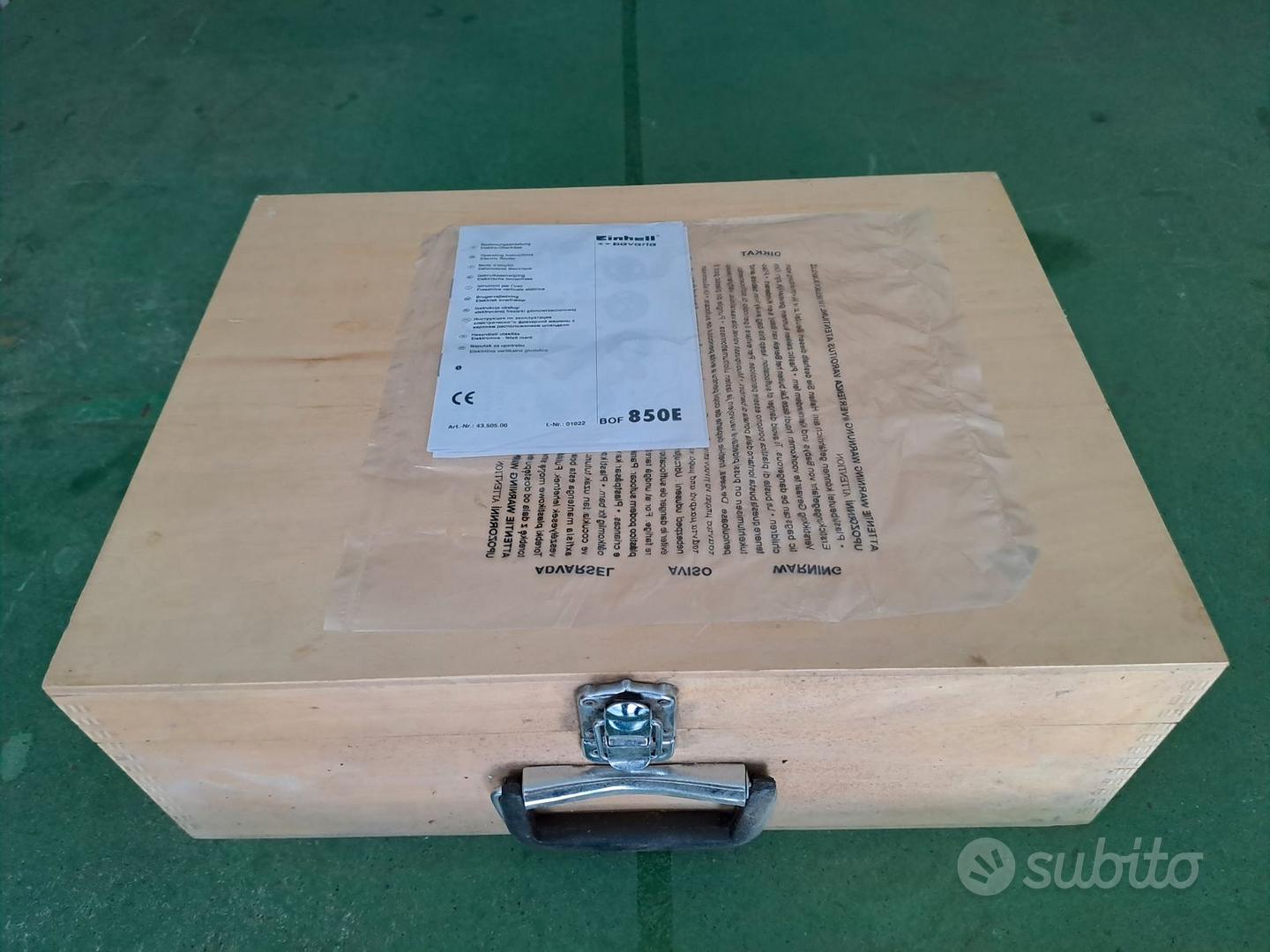 Fresatrice Einhell BOF 850E - Giardino e Fai da te In vendita a Rieti