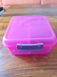 Porta merenda fucsia Sistema