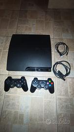 PS3 slim 320Gb+2 controller+PSMOVE+giochi 100€ 