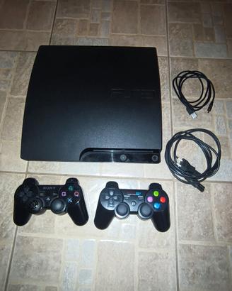 PS3 slim 320Gb+2 controller+PSMOVE+giochi 100€ 
