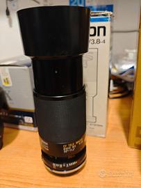 Tamron 70-210 mm.F. 4 lens adaptall 2"Anello nikon