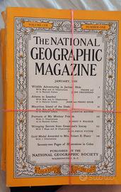 Annata 1956 completa National Geographic Magazine,