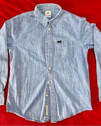 Camicia Lee Chambray Celeste