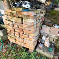 Pavimento in mattoni antichi (120 anni) circa 800