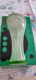 bicchiere verde coca cola 