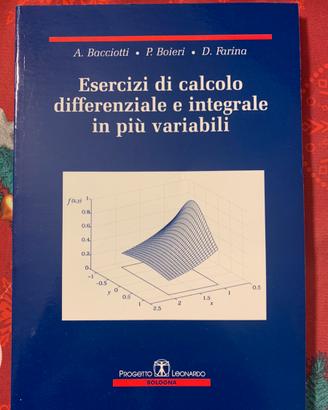 Libro ‘Esercizi di calcolo differenziale…