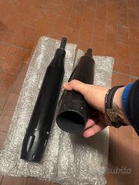 Coppia scarichi cafe racer