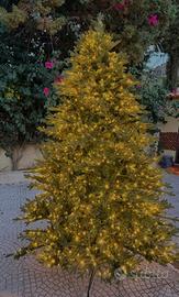 Albero di Natale pre-illuminato con luci scintilla
