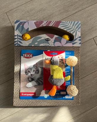 Tiragraffi e giochi gatto nuovi