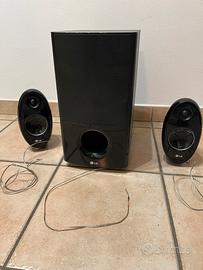 LG Surround Sound e Speaker blue ray DVD System