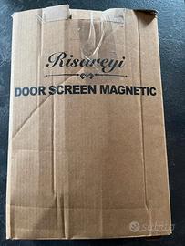 Zanzariera magnetica Risareyi per porta 155x220 cm