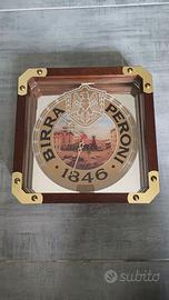 Orologio Specchio Birra Peroni ALWA Anni 80