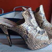 Sabot luxury in pitone naturale 