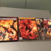 Dvd Marvel - spiderman 2 e 3 - Fantastici 4