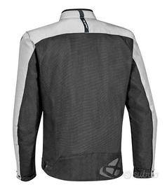 Giubbino Moto IXON Orion nero /blue / grigio (L)