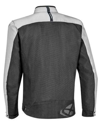 Giubbino Moto IXON Orion nero /blue / grigio (L)